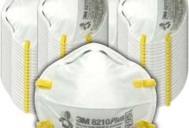 3M 8210+ Personal Protective Equipment Particulate Respirator N95 Masks (Box/20)