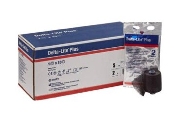 BSN MEDICAL 7345847 BSN DELTA CASTING TAPE, FIBERGLASS, 4 X4 YD, BLACK, CS10