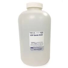Nurse Assist 6291 1000 mL USP Sterile Water, Screw Top Container 6/CS