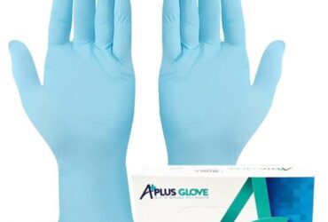 Black Disposable A+ Medical Nitrile Gloves (4 Mil)
