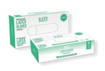Bluzen Disposable Latex Gloves (1000/cs)