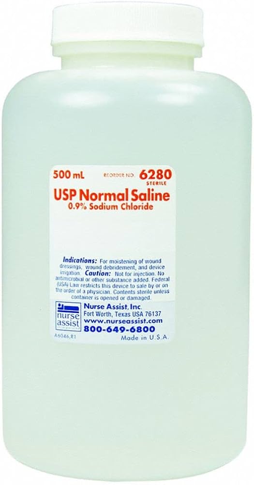 nurse-assist-500-ml-usp-normal-saline-screw-top-container-18-cs Nurse Assist 500 mL USP Normal Saline, Screw Top Container 18/CS