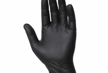 Black Disposable Nitrile Gloves (200/box)