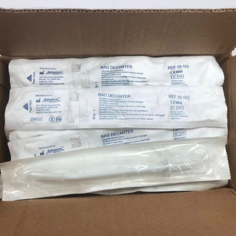 Advance Medical Plastic IV Bag Decanter 10 Inch 102NS