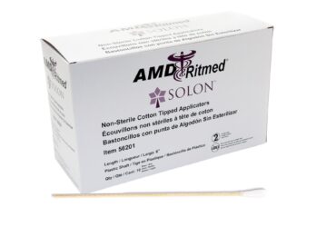 AMD RITMED 56225 APPL COTTON TIP WOODEN NS 6IN 100PK 10PK/CA