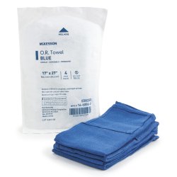 AMD RITMED 5400-B TOWEL OR NON STERILE BLUE BULK 400/CA