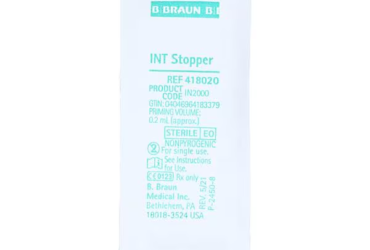 B BRAUN 418020 CAP INJECTION INTERTERMITTENT 1 1/8 100/CA
