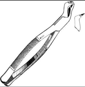 Sklar Dental Extracting Forceps #88L EACH