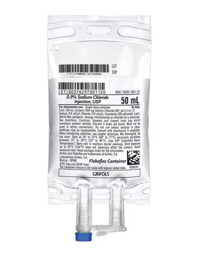 729620 IV Injection Solution Sodium Chloride 0.9%