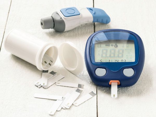 A glucose monitoring device and test strips are important for managing diabetes