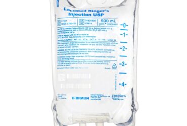 B. Braun L7501 : Lactated Ringer's Solution IV 500 mL CS/24