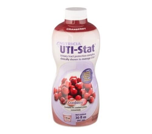 Nutricia 78387 UTI-Stat Oral Supplement, Cranberry Flavor, Liquid 30 Ounce Bottle 4/CS