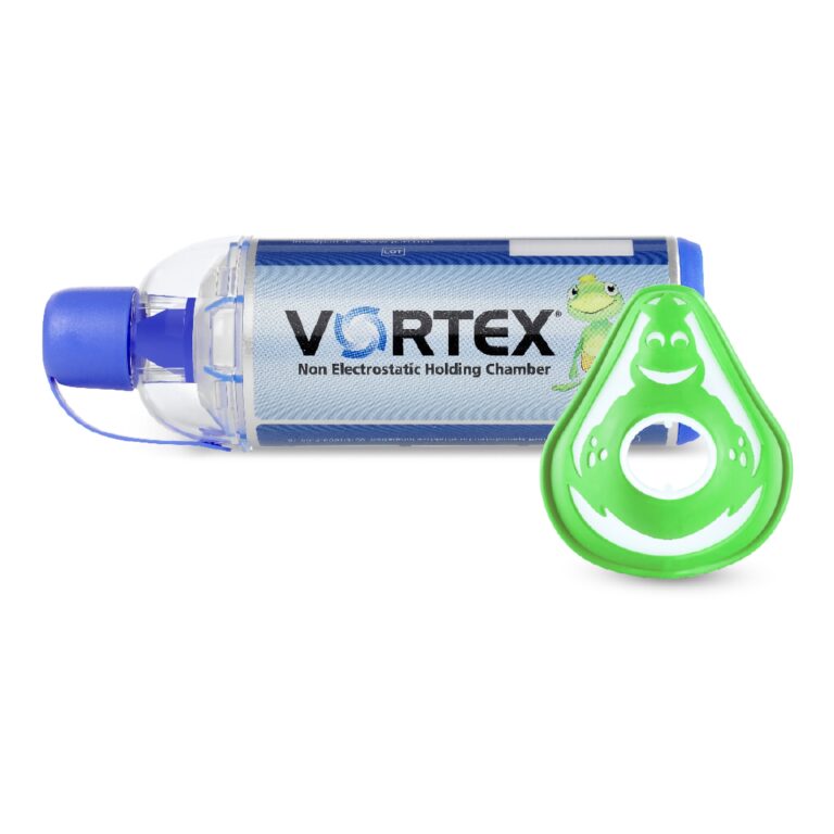 PARI Respiratory Vortex Holding Chamber with Felix Frog Mask (051F7200)