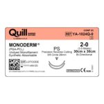 YA1024Q0 SUTURE, QUILL MONO 2-0 30X30CM