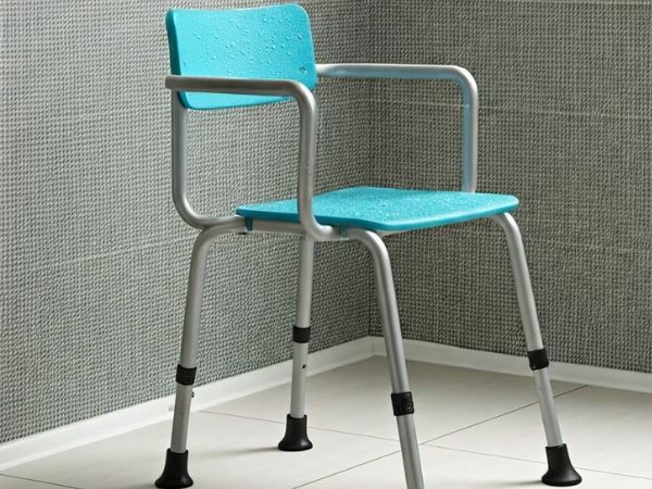 The use of a shower chair for bathing tends to prevent falls