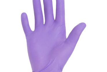 014262 GLOVE, EXAM NITRL STR PUR LG (