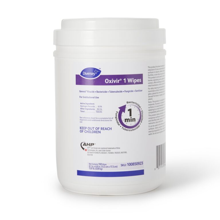DIVERSEY 100850923 Oxivir 1 Disinfectant Wipes