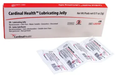 Cardinal Health LJ33107G Lubricating Jelly, Box of 144