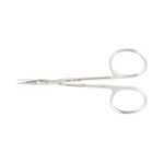 5-302 SCISSOR IRIS 4 INCH CURVED