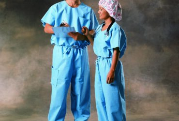 69701 TOP, SCRUB BLU MED (48/CS)