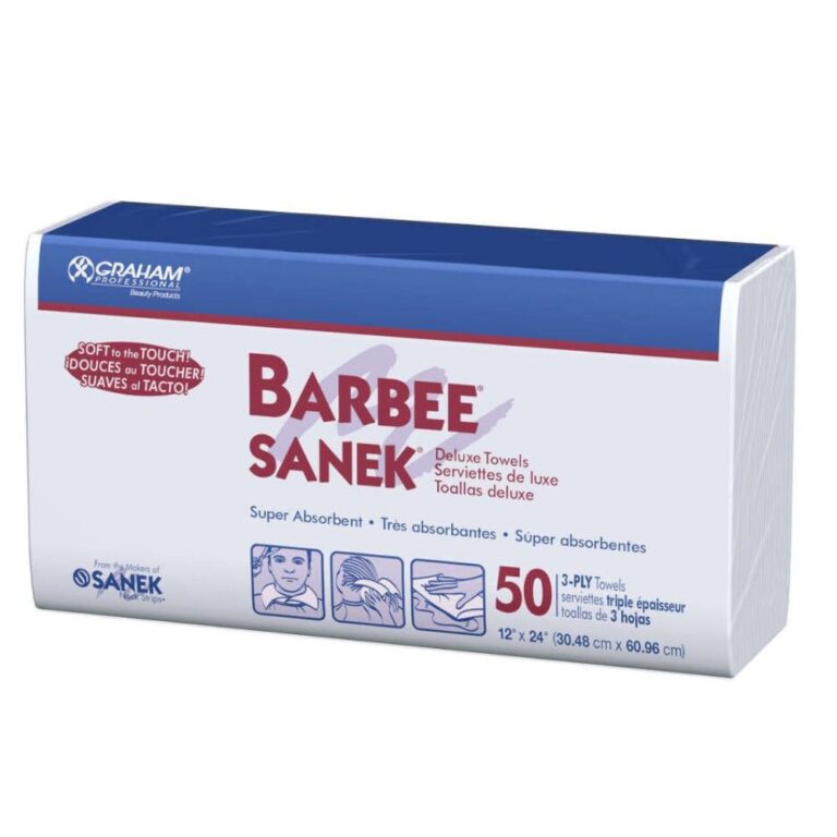 Graham Medical Barbee SANEK Deluxe 3-Ply Towel - 12" x 24" 781625