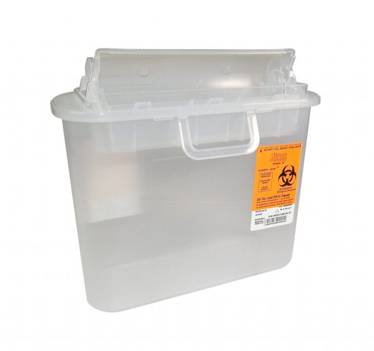 8708C CONTAINER SHARPS CLEAR 5.4 QUA