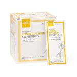 MDS090600 SWABSTICK LEMON GLYCERIN