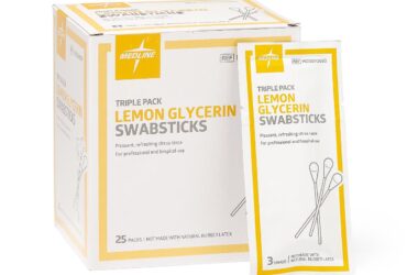MDS090600 SWABSTICK LEMON GLYCERIN