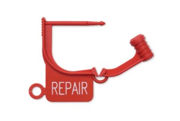 LT-450 LOCKING TAGS, RED