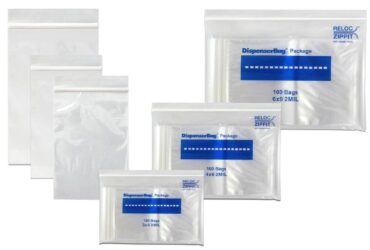 MGZ2P1215 BAG RECLOSABLE ZIP 2MIL 12X15I