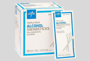 MDS093810 SWABSTICK, ALCOHOL, 3/PACK
