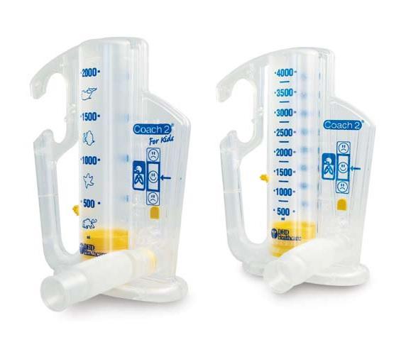 22-4000 ICU Medical Coach 2 Incentive Spirometer 