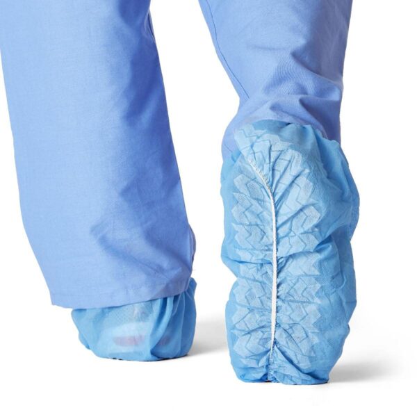 Medline Nonskid Shoe Covers Blue Size XL (CRI2003)