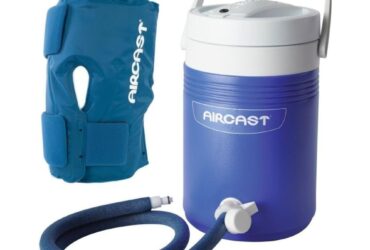 DJ ORTHO Aircast Knee Cryo/Cuff with Gravity-Fed Cooler (Medium) 11A