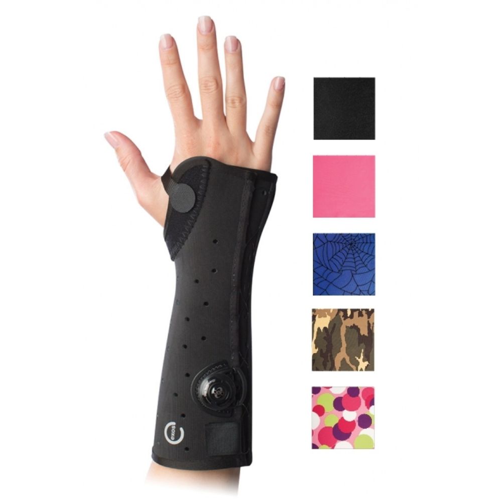 DJ Ortho 312311111 Exos Short Arm Fracture Brace Left Hand XS DJ Ortho 312311111 Exos Short Arm Fracture Brace Left Hand XS