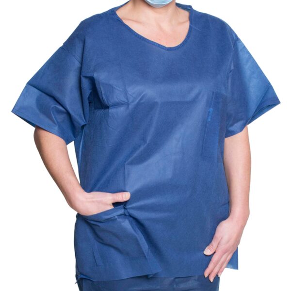 375M SHIRT, SCRUB DISP DK BLU MED (
