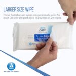 1322 WIPE, WET FLUSHABLE ADULT 9X13