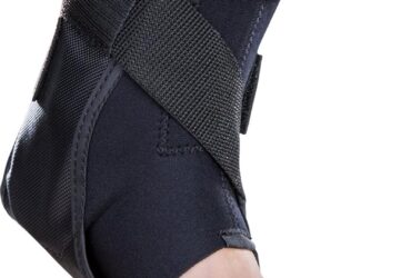 DJ Ortho Aircast AirSport Ankle Support Brace Left Foot Medium 02MML