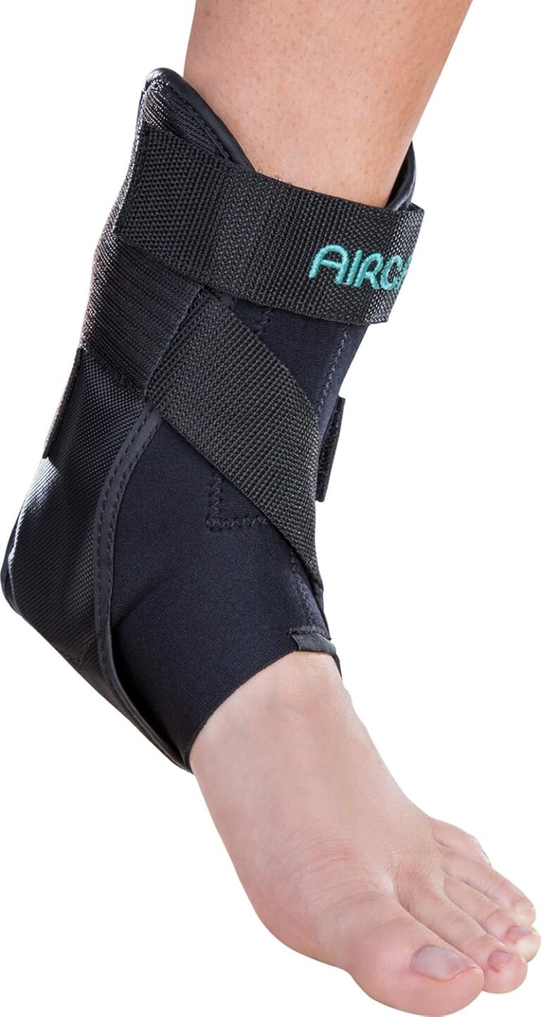 DJ Ortho Aircast AirSport Ankle Support Brace Left Foot Medium 02MML