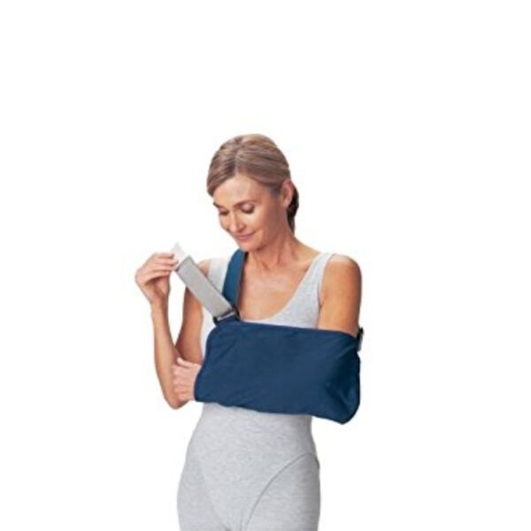DJ Ortho 79-84157 ProCare Vogue Arm Sling with Padded Strap L Blue 79-84157