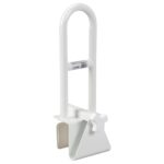 Drive Medical Adjustable Clamp-On Bathtub Grab Bar L12036ADJ