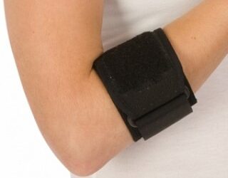 DJ Ortho 79-81185 ProCare Tennis Elbow Support with Floam M