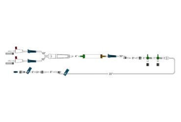 W22045 SET BLOOD SWABABLE NEEDLEFREE