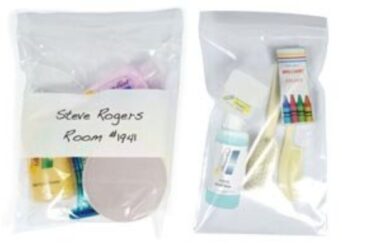 ZIP1318 2 mL reclosable clear bag 13