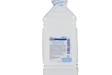Baxter 2F7114: Sterile Water for Irrigation, 1000 mL Bottle