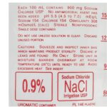 Baxter 2B7127: 0.9% Sodium Chloride Irrigation Solution, 3000 mL Flexible Bag