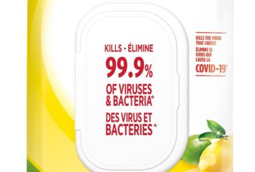 Lysol Disinfecting Wipes, Citrus Scent, 84 Count, Kills 99.9% of Germs