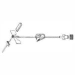 Vygon Lifeguard Huber Infusion Winged Set 10" Tubing MBS2010