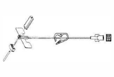 Vygon Lifeguard Huber Infusion Winged Set 10" Tubing MBS2010