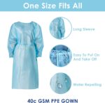GNA219-CV2 asp isolation gown kint cuff universal